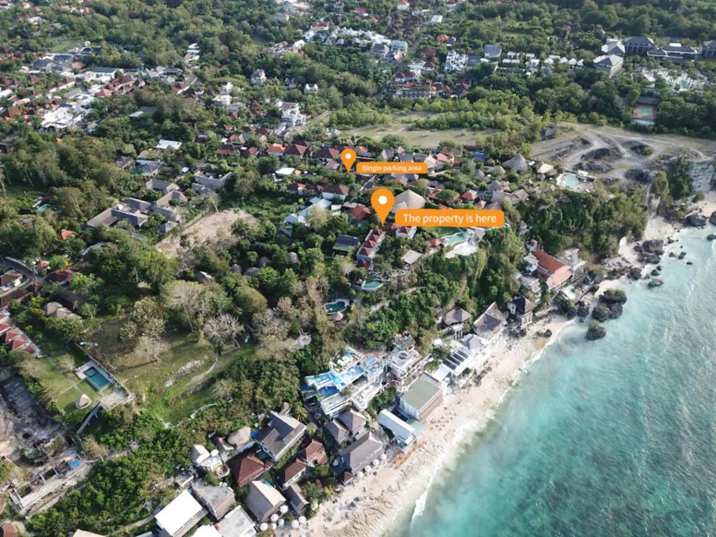 Готель Kembang Kuning Улувату Екстер'єр фото